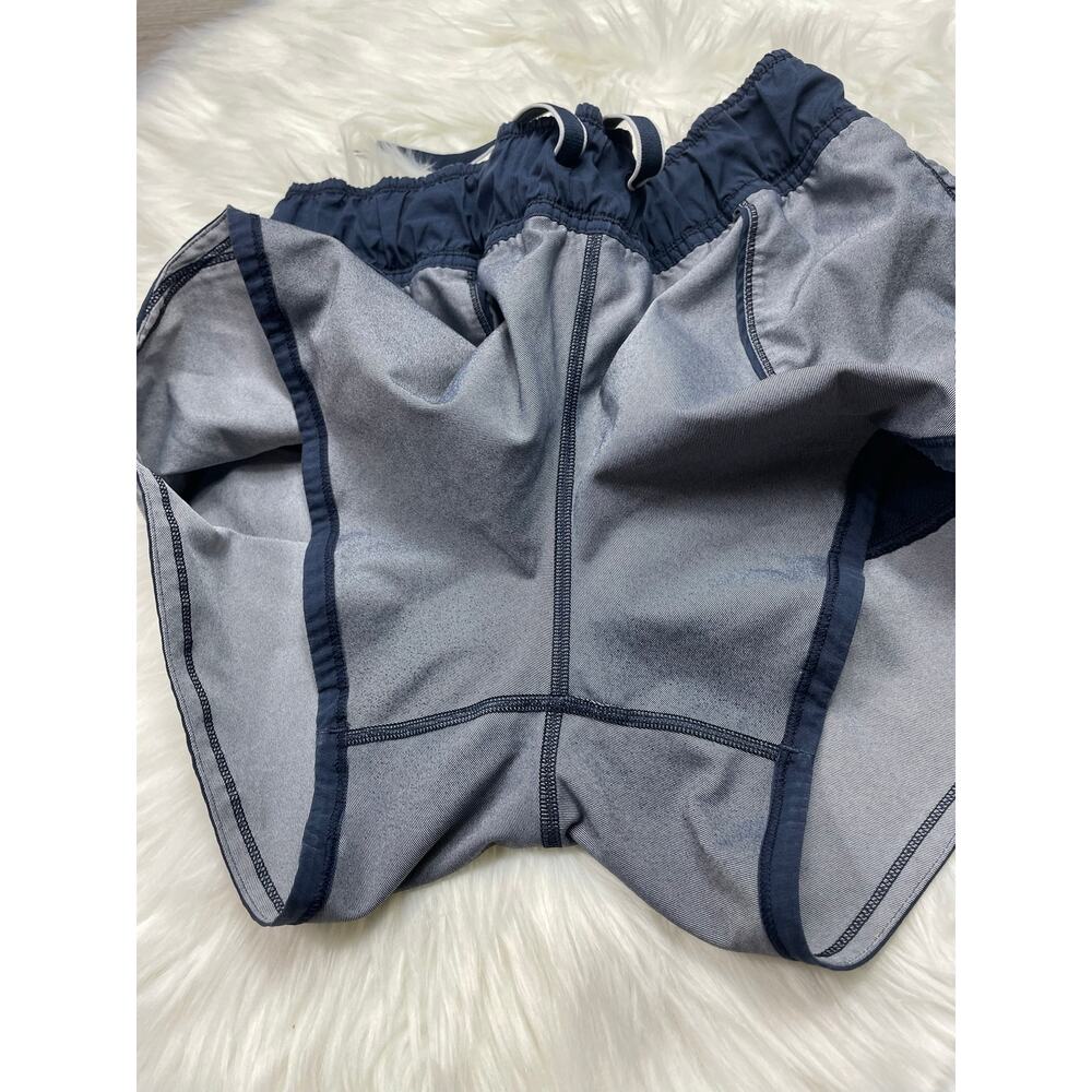 🔥Lululemon Athletic Work It Out Shorts Inkwell Navy Blue Women’s 8 - Picture 9 of 16